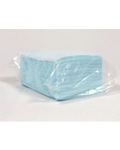 DATA DIRECT Blue Wipe Absorbent Poly Paper Reusable 8 Pack x50