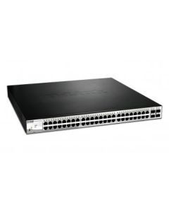 D-Link DGS-1210-52MP network switch Managed L2 Gigabit Ethernet (10/100/1000) Black 1U Power over Ethernet (PoE)