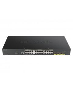 D-Link DGS-1250-28XMP network switch Managed L3 Gigabit Ethernet (10/100/1000) Black Power over Ethernet (PoE)