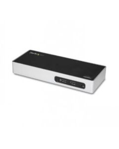 StarTech.com USB 3.0 Docking Station - Dual Monitor Laptop Docking Station with HDMI & DVI/VGA Video - 6-port USB 3.1 Gen 1 5Gbps Hub, GbE, Audio - Universal Type-A Dock - Windows & Mac