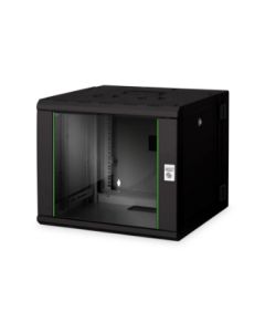 Digitus DN-19 09-U-3-SW rack cabinet 9U Wall mounted rack Black