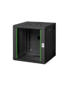 Digitus DN-19 12-U-3-SW rack cabinet 12U Wall mounted rack Black