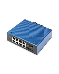 Digitus Industrial 8 + 4-Port Gigabit Ethernet Switch