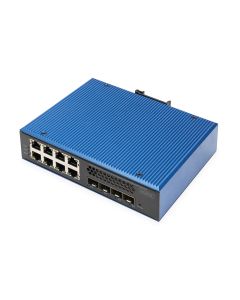 Digitus Industrial 8 + 4 10G Uplink Port L3 managed Gigabit Ethernet Switch