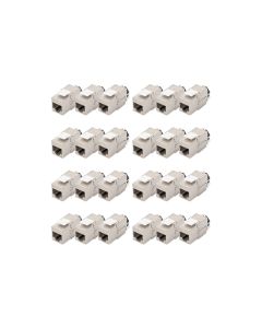 Digitus Cat. 6A keystone module, shielded with intelligent cable manager, set (24 pieces)