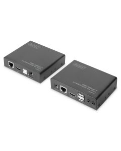 Digitus 4K HDMIÂ® HDBaseTâ„¢ 2.0 KVM Extender Set, 100 m