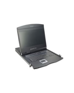 Digitus DS-72211 rack console 48.3 cm (19") 1366 x 768 pixels Black 1U