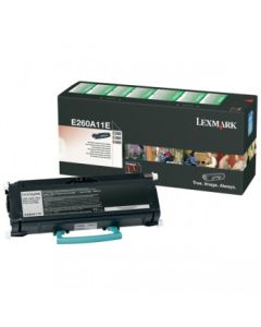 Lexmark E260A11E Toner black, 3.5K pages  5% coverage