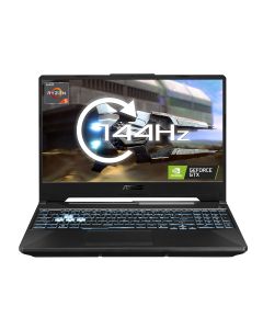 ASUS TUF Gaming A15 FA506NC-HN002W AMD Ryzenâ„¢ 5 7535HS Laptop 39.6 cm (15.6") Full HD 8 GB DDR5-SDRAM 512 GB SSD NVIDIA GeForce RTX 3050 Wi-Fi 6 (802.11ax) Windows 11 Home Black