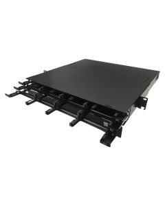 Cablenet CNL 1u OF Cassette Panel Bk