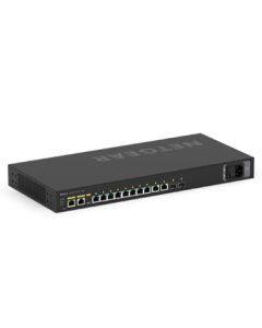 Netgear GSM4212P-100EUS M4250-10G2F Managed L2/L3 Gigabit Ethernet Power over Ethernet (PoE) 1U Black