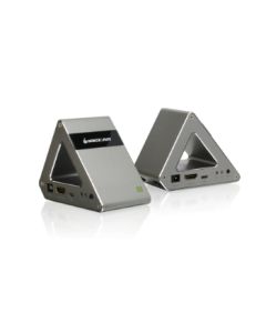 iogear GW4K30GH60 AV extender AV transmitter & receiver Silver