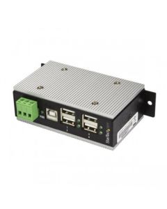 StarTech.com 4-Port Industrial USB 2.0 Hub with ESD Protection & 350W Surge Protection