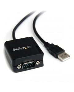StarTech.com 1 Port FTDI USB to Serial RS232 Adapter Cable with Optical Isolation
