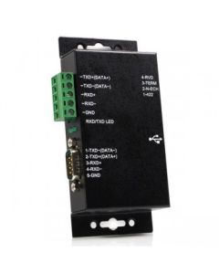 StarTech.com 1 Port Metal Industrial USB to RS422/RS485 Serial Adapter w/ Isolation