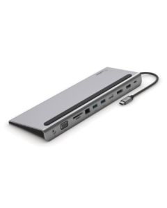 Belkin INC004BTSGY notebook dock/port replicator Wired USB 3.2 Gen 1 (3.1 Gen 1) Type-C Black, Grey