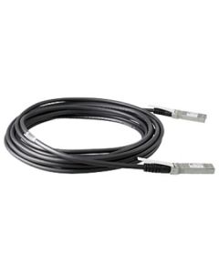HPE X242 10G SFP+ to SFP+ 7m Direct Attach Copper fibre optic cable SFP+ Black