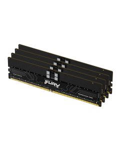Kingston Technology FURY 64GB 5600MT/s DDR5 ECC Reg CL28 DIMM (Kit of 4) Renegade Pro EXPO