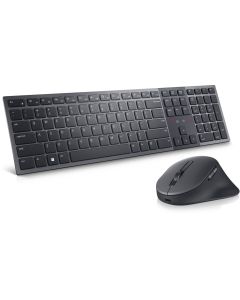 DELL KM900 keyboard Mouse included RF Wireless + Bluetooth QWERTY UK English Graphite