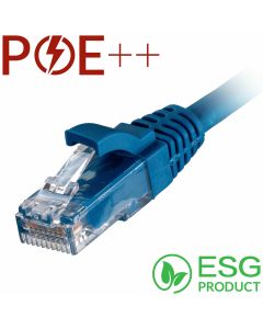 Cablenet 2m Cat6 RJ45 Blue U/UTP LSOH 24AWG Snagless Booted Patch Lead (PK 100)
