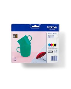 Brother LC-227XLVALBPDR Ink cartridge multi pack Bk,C,M,Y, 4x1.2K pages ISO/IEC 24711 Pack=4 for Brother MFC-J 4420