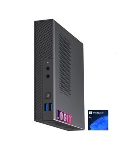 LOGIX 12th Gen Intel i5 6 Core 4.40GHz  1 Litre Mini Business PC for Alarm & Door Entry Systems with 8GB RAM, 250GB NVMe SSD, Windows 11 Pro, Keyboard & Mouse