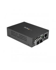 StarTech.com Multimode (MM) SC Fiber Media Converter for 10/100/1000 Network - 550m Range - Gigabit Ethernet - 850nm - Full Duplex
