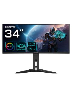 ""86","4cm/34"""" (3440x1440) Gigabyte MO34WQC 21:9 WQHD OLED HDR400 0","03ms 175Hz 2xHDMI DP USB-C 