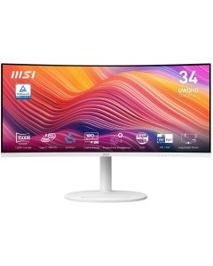 MSI Modern MD342CQPW computer monitor 86.4 cm (34") 3440 x 1440 pixels UltraWide Quad HD White
