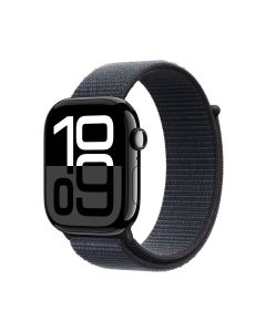 Apple Watch Series 10 GPS 46mm Jet Black Aluminium Case with Ink Sport Loop