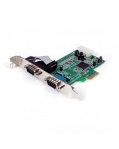 StarTech.com 2 Port Native PCI Express RS232 Serial Adapter Card with 16550 UART