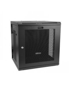 StarTech.com 12U 19" Wall Mount Network Cabinet - 16" Deep Hinged Locking IT Network Switch Depth Enclosure - Vented Computer Equipment Data Rack w/Shelf & Flexible Side Panels - Assembled