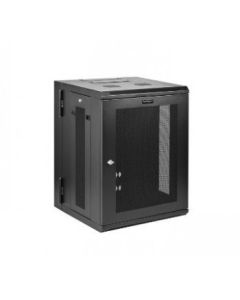 StarTech.com 15U 19" Wall Mount Network Cabinet - 16" Deep Hinged Locking IT Network Switch Depth Enclosure - Assembled Vented Computer Equipment Data Rack w/Shelf & Flexible Side Panels
