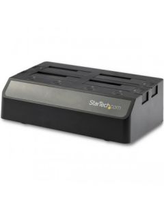 StarTech.com 4-Bay SATA HDD Docking Station - For 2.5ï¿½ï¿½/3.5" SSDs/HDDs - USB 3.1 (10Gbps)