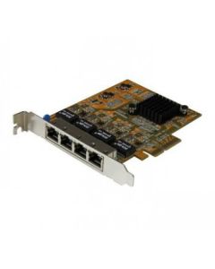 StarTech.com 4-Port PCIe Gigabit Network Adapter Card