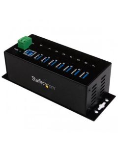 StarTech.com 7-Port Industrial USB 3.0 Hub with ESD & 350W Surge Protection