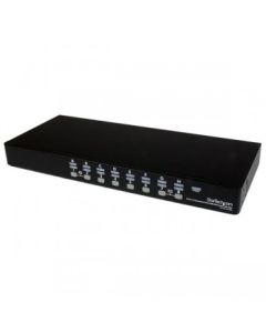 StarTech.com 16 Port 1U Rackmount USB KVM Switch Kit with OSD and Cables