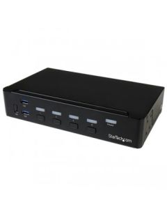 StarTech.com 4-Port DisplayPort KVM Switch - USB 3.0 - 4K 30Hz