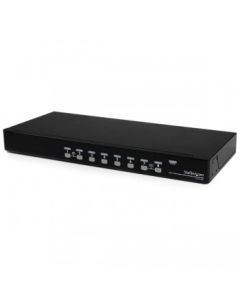 StarTech.com 8 Port 1U Rackmount USB KVM Switch with OSD