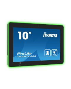iiyama TW1025LASC-B1PNR meeting room display 25.6 cm (10.1") 1280 x 800 pixels LED 802.11b, 802.11g, Wi-Fi 4 (802.11n) Black Plastic Bluetooth