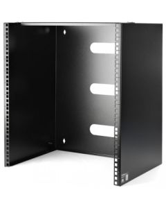 StarTech.com Wall-Mount Bracket for Shallow Rack-Mount Equipment - Solid Steel - 12U