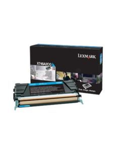 Lexmark X746A3CG Toner cartridge cyan Project, 7K pages for Lexmark X 746/748