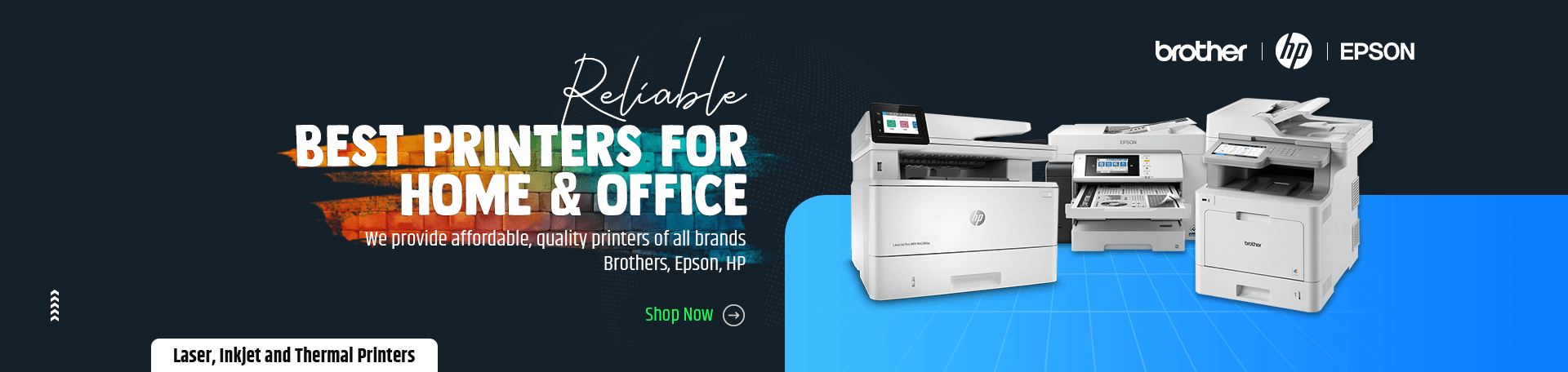 Laser, Inkjet and Thermal Printers